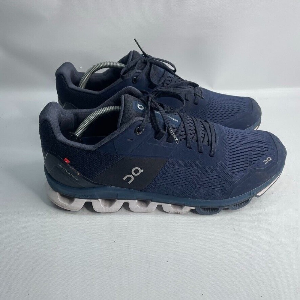 On Cloudace Men's Shoes Sneakers Running Walking Gym Navy White 50.99559 Size 13 - Picture 2 of 10